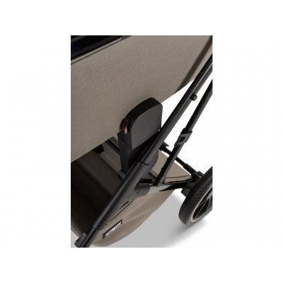 Moon kočárek Piú Extra - Black Chrome/Mud - obrázek