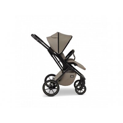 Moon kočárek Piú Extra - Black Chrome/Mud - obrázek