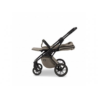 Moon kočárek Piú Extra - Black Chrome/Mud - obrázek