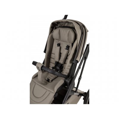 Moon kočárek Piú Extra - Black Chrome/Mud - obrázek