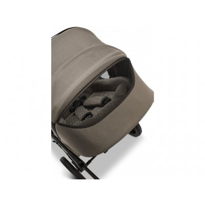 Moon kočárek Piú Extra - Black Chrome/Mud - obrázek