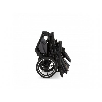 Moon kočárek Piú Extra - Black Chrome/Anthrazit - obrázek
