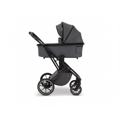 Moon kočárek Piú Extra - Black Chrome/Anthrazit - obrázek