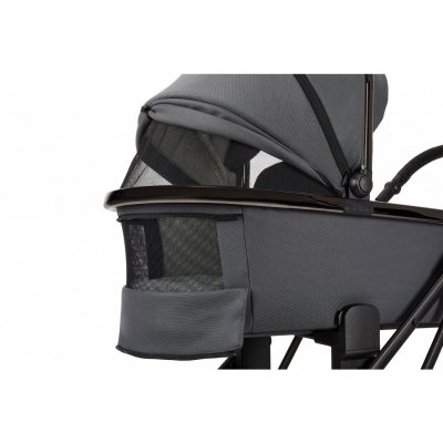 Moon kočárek Piú Extra - Black Chrome/Anthrazit - obrázek