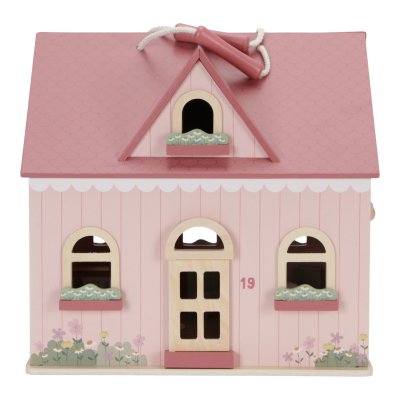 Little Dutch Domeček pro panenky dřevěný přenosný - obrázek