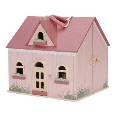 Little Dutch Domeček pro panenky dřevěný přenosný - obrázek