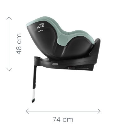 Britax Römer DualFix 5Z - Fossil Grey - obrázek