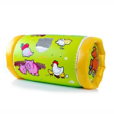 Teddies Válec s rolničkou - Moje první zvířátka