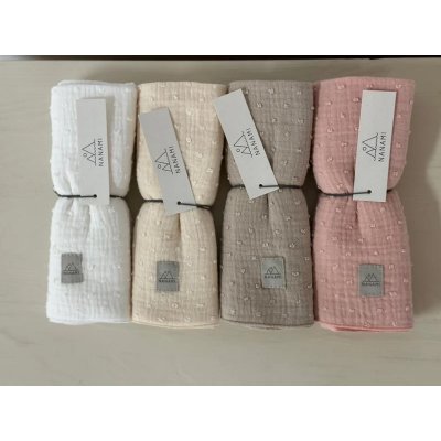 Nanami Plenka Woven Dot - Off-White, 60 x 60 cm - obrázek