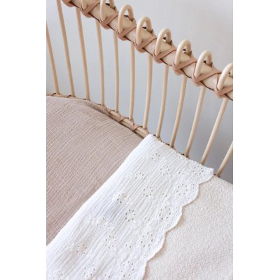 Nanami Plenka Embroidery - Off-White, 60 x 60 cm - obrázek