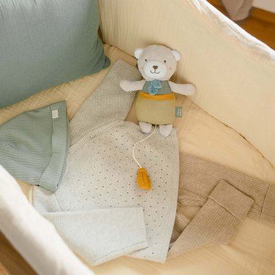 Baby Fehn FehnNatur 3.0 Hudební hračka - Medvěd - obrázek