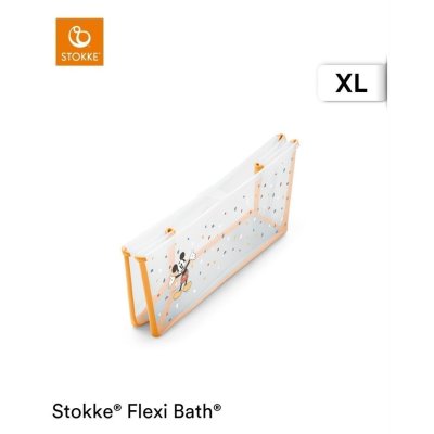 Stokke Flexi Bath Vanička X-Large Mickey Celebration + Lehátko - obrázek