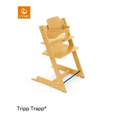 Stokke Tripp Trapp Židlička + DÁREK Baby Set Sunflower Yellow - obrázek