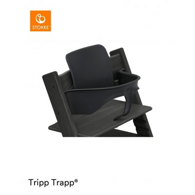 Stokke Tripp Trapp Židlička + Baby Set 2 - Oak Black - obrázek