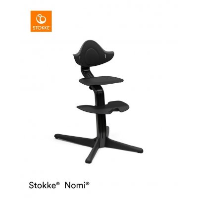Stokke Nomi Židlička + Baby Set All Black - obrázek