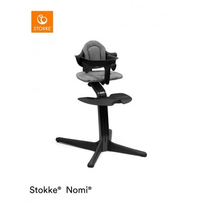 Stokke Nomi Židlička + Baby Set All Black - obrázek