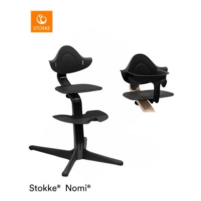 Stokke Nomi Židlička + Baby Set All Black