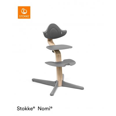 Stokke Nomi Židlička + Baby Set Natural Grey - obrázek