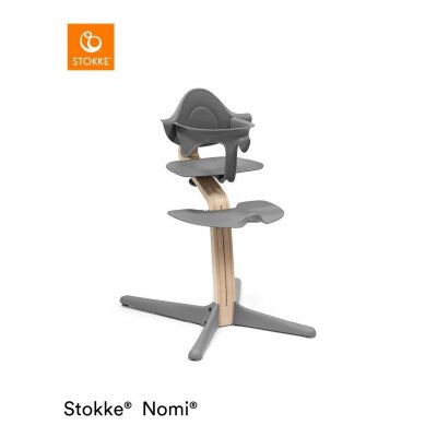 Stokke Nomi Židlička + Baby Set Natural Grey - obrázek