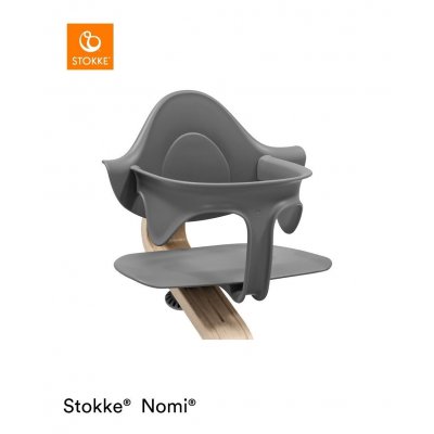 Stokke Nomi Židlička + Baby Set Oak Grey - obrázek