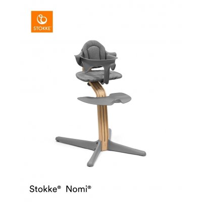 Stokke Nomi Židlička + Baby Set Oak Grey - obrázek