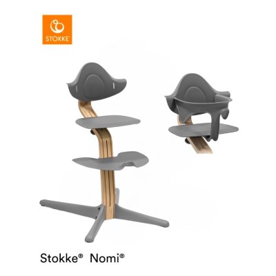 Stokke Nomi Židlička + Baby Set Oak Grey