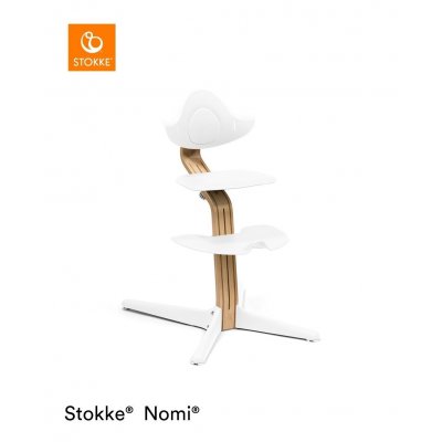 Stokke Nomi Židlička + Baby Set Oak White - obrázek