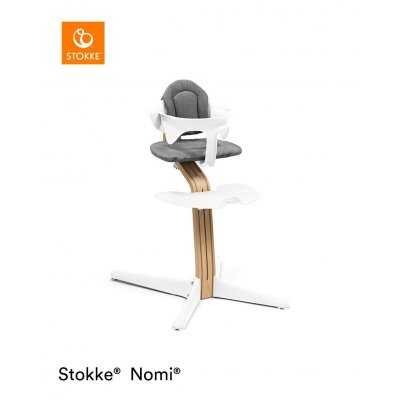 Stokke Nomi Židlička + Baby Set Oak White - obrázek
