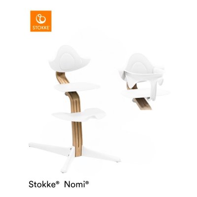 Stokke Nomi Židlička + Baby Set Oak White