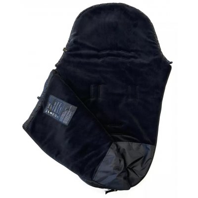 Pinkie Péřový zimní fusak - Superfine Vee Black - obrázek