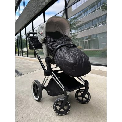 Pinkie Péřový zimní fusak - Superfine Vee Black - obrázek