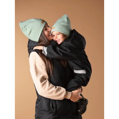 Pinkie Softshellová kombinéza - Green/Grey, vel. 98 - 104 - obrázek