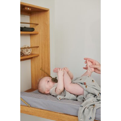 Liewood Fritz Přebalovací podložka - Vehicles/Dove Blue Mix - obrázek