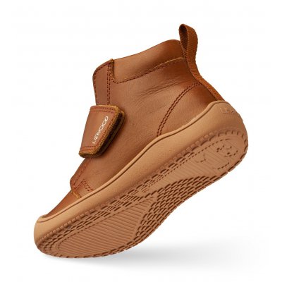 Liewood Brady Kožené botičky - Cognac, vel. 22 - obrázek