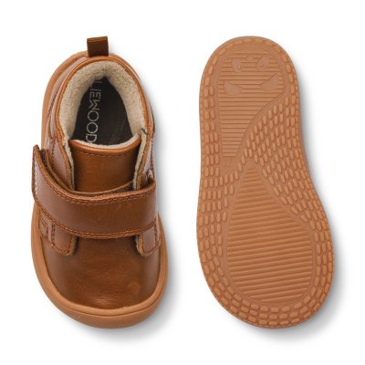 Liewood Brady Kožené botičky - Cognac, vel. 22 - obrázek