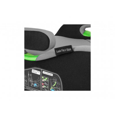 Lionelo Podsedák Luuk Fix i-Size - Grey Stone - obrázek