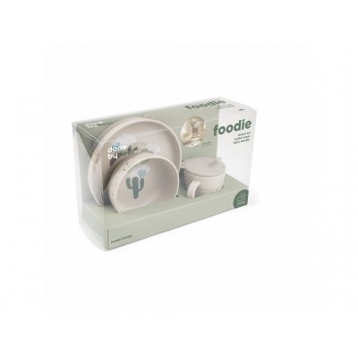 Done by Deer Foodie První jídelní set Lalee - Pískový - obrázek