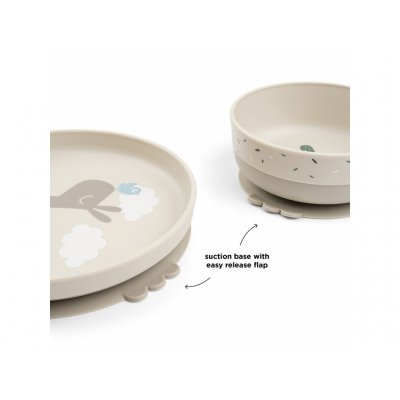 Done by Deer Foodie První jídelní set Lalee - Pískový - obrázek