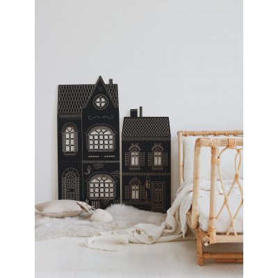 Milin Dřevěná tabule s křídou - Small Tenement House - obrázek