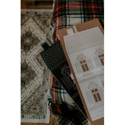 Milin Dřevěná tabule s křídou - Small Tenement House - obrázek