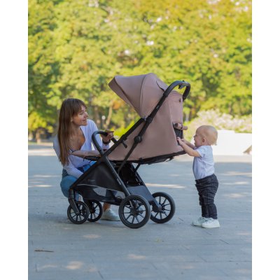 Carrello Nero Sportovní kočárek - Rich Black - obrázek