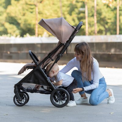 Carrello Nero Sportovní kočárek - Rich Black - obrázek