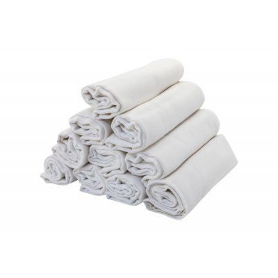 Bomimi Pleny bavlna Premium 80 x 70 cm - Bílé, 10 ks - obrázek