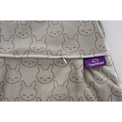 Träumeland Vnější spací pytel Liebmich - Kuschelhase Grün, vel. 50/56 - obrázek