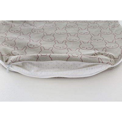 Träumeland Vnější spací pytel Liebmich - Kuschelhase Grün, vel. 56/62 - obrázek