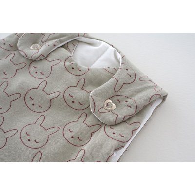 Träumeland Spací pytel Liebmich 3dílný set - Kuschelhase Grün, vel. 56/62 - obrázek