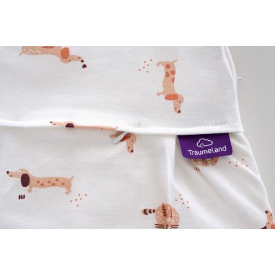 Träumeland Vnější spací pytel Liebmich - Cats&Dogs, vel. 56/62 - obrázek