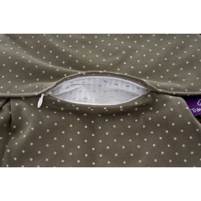 Träumeland Spací pytel Liebmich 3dílný set - Pünktchen Oliv, vel. 68/74 - obrázek