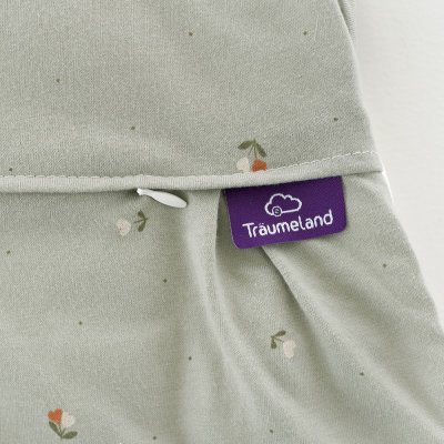 Träumeland Spací pytel Liebmich 3dílný set - Fiore Grün, vel. 68/74 - obrázek