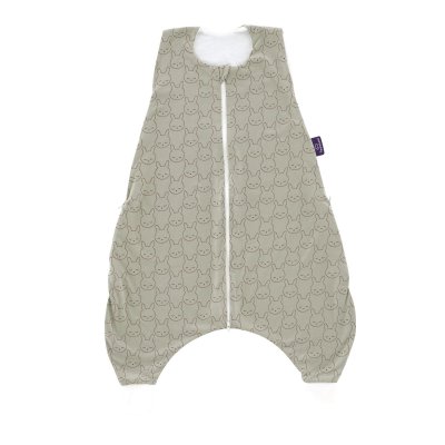 Träumeland Lehký spací pytel "to GO" - Kuschelhase Grün, 74 cm